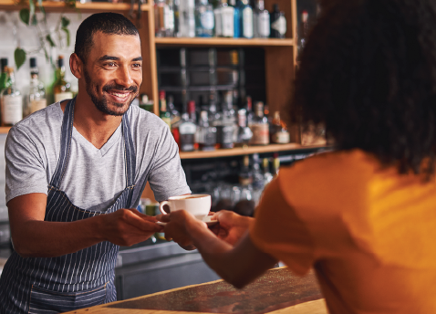 Coffee shop interaction